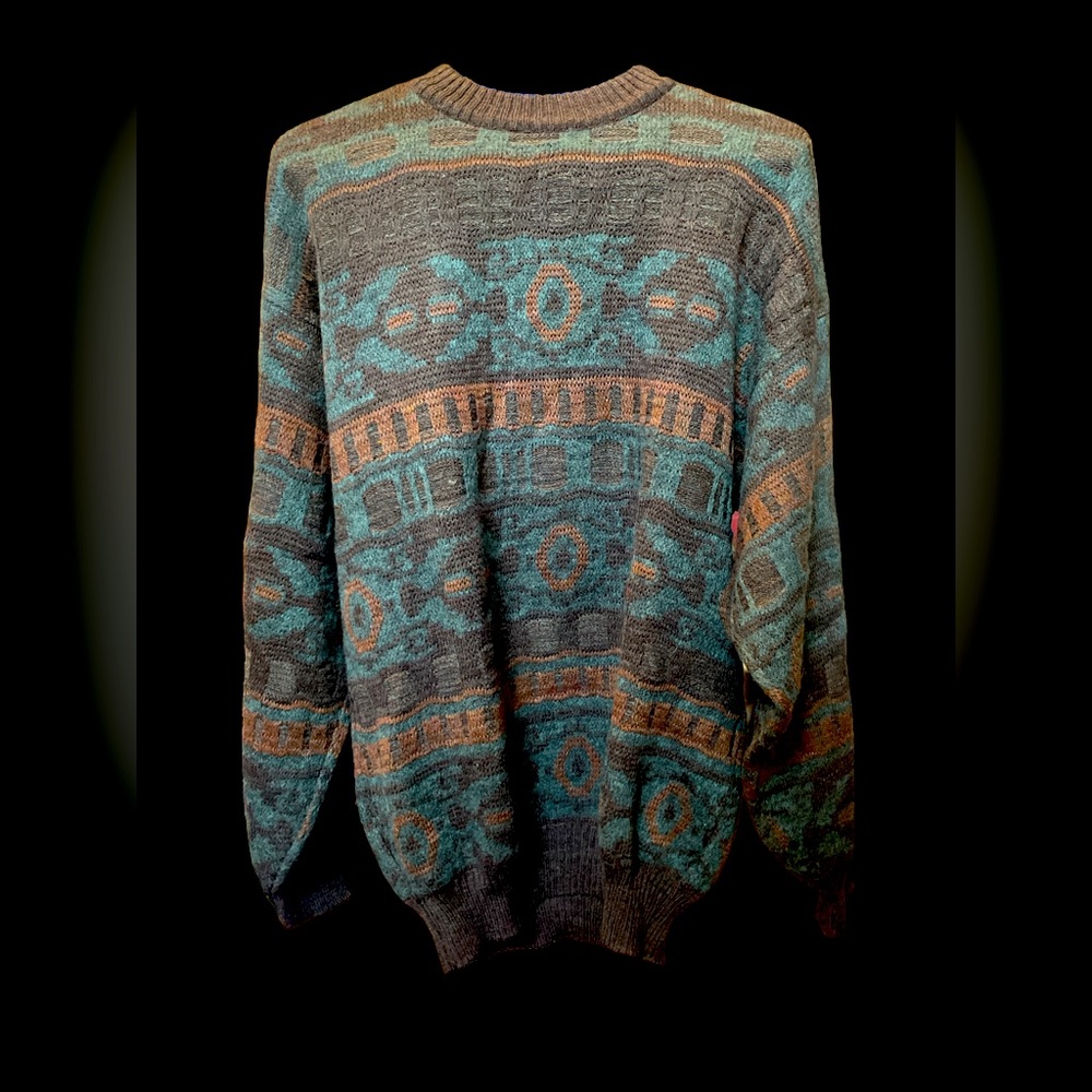 1990 Cambio Italia knitted sweater.  wool blend
